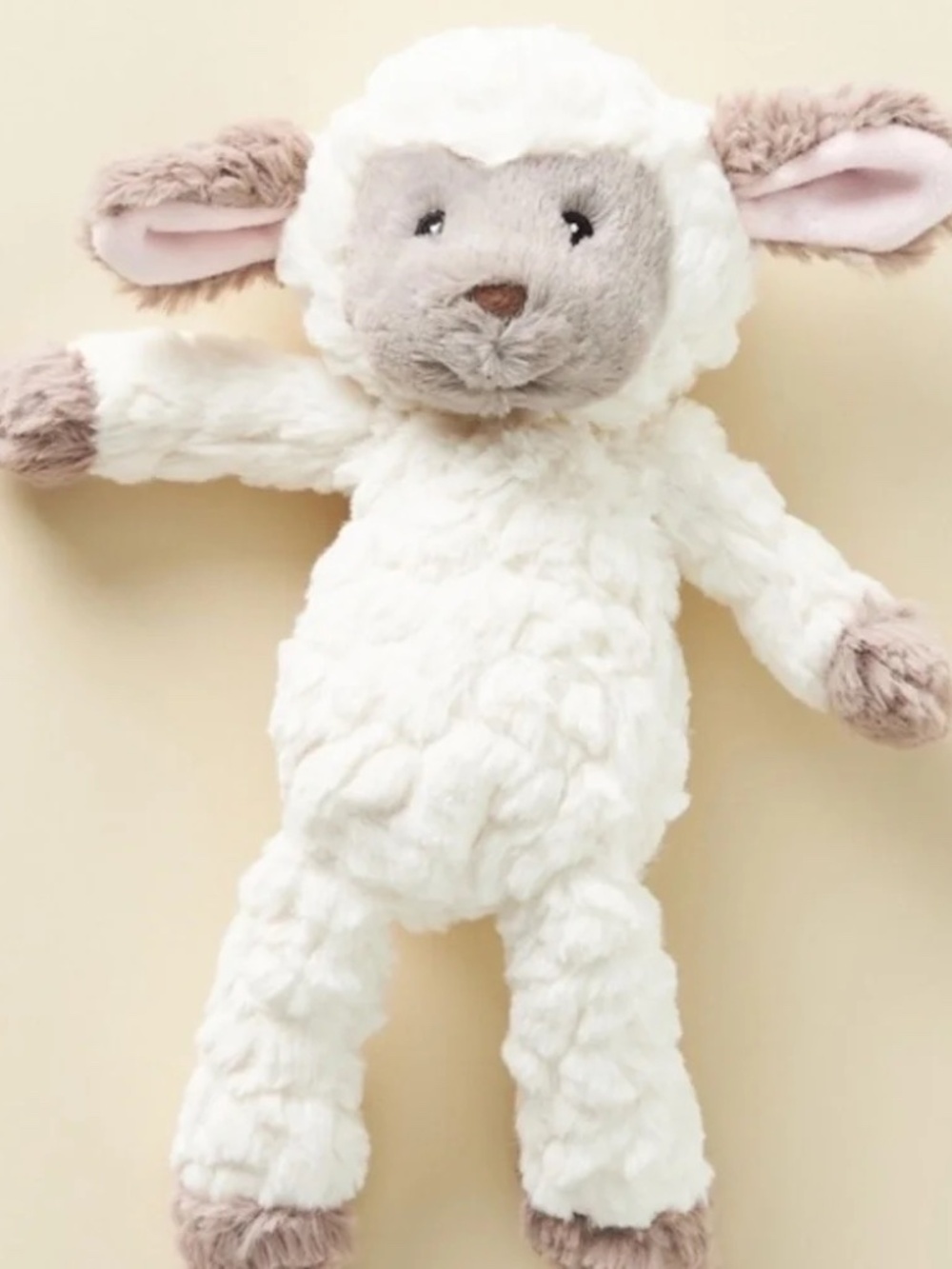 NWT Anthropologie  Putty Nursery Lamb Stuffed Animal Mary Meyer